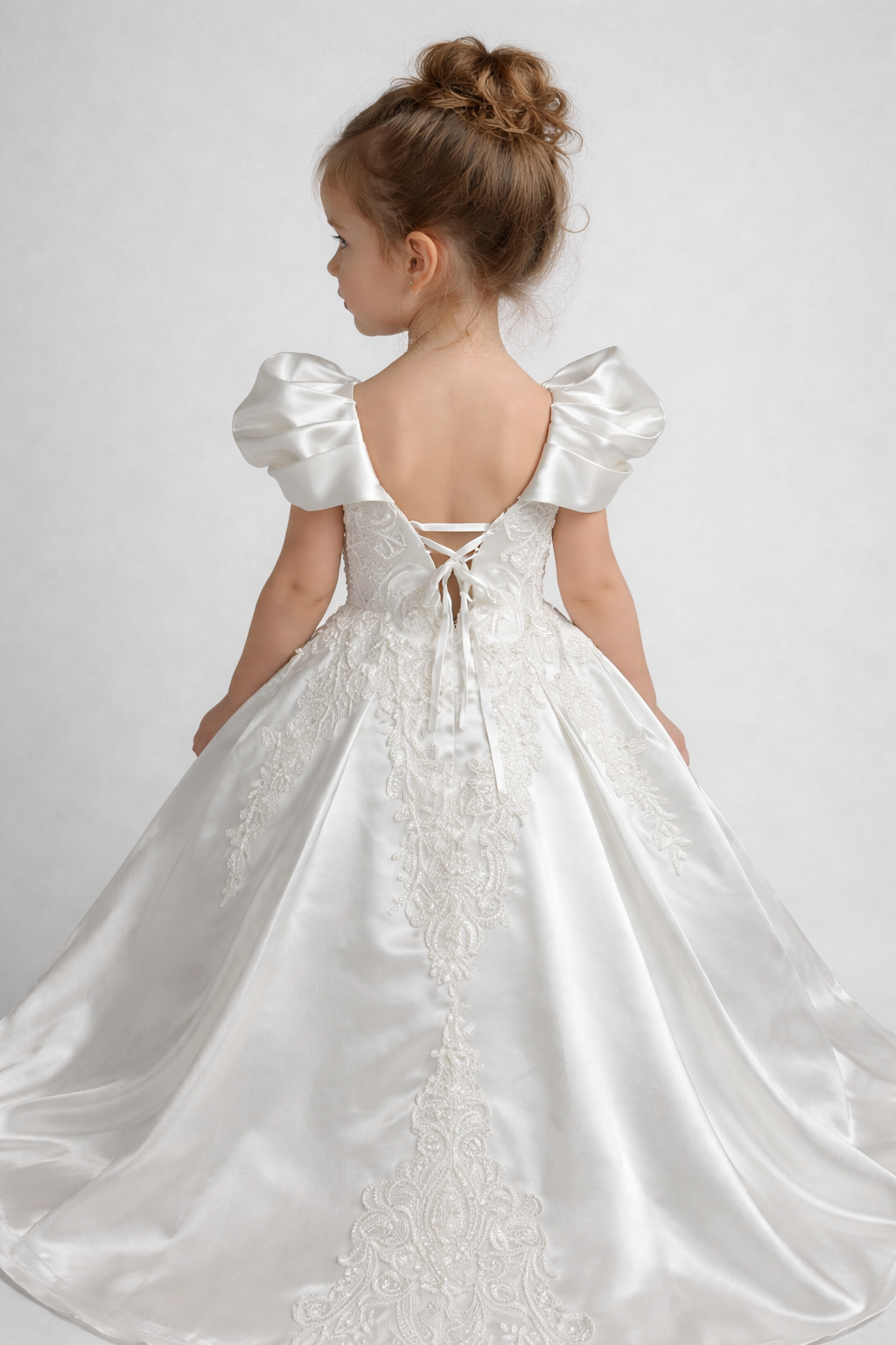 Robe de Cérémonie pour Petite Fille - Baptême, Mariage et Occasions Spéciales
